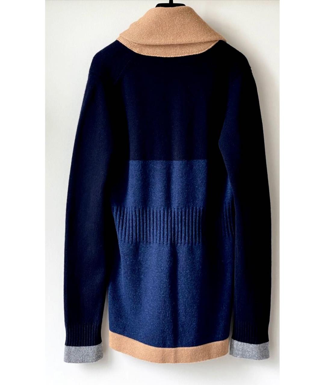 CHANEL Темно-синий кашемировый жакет/пиджак, фото 5