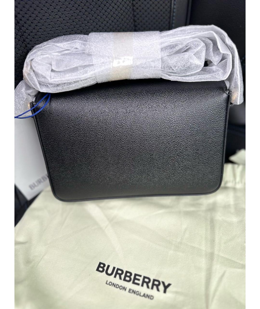 BURBERRY Черная сумка через плечо, фото 3