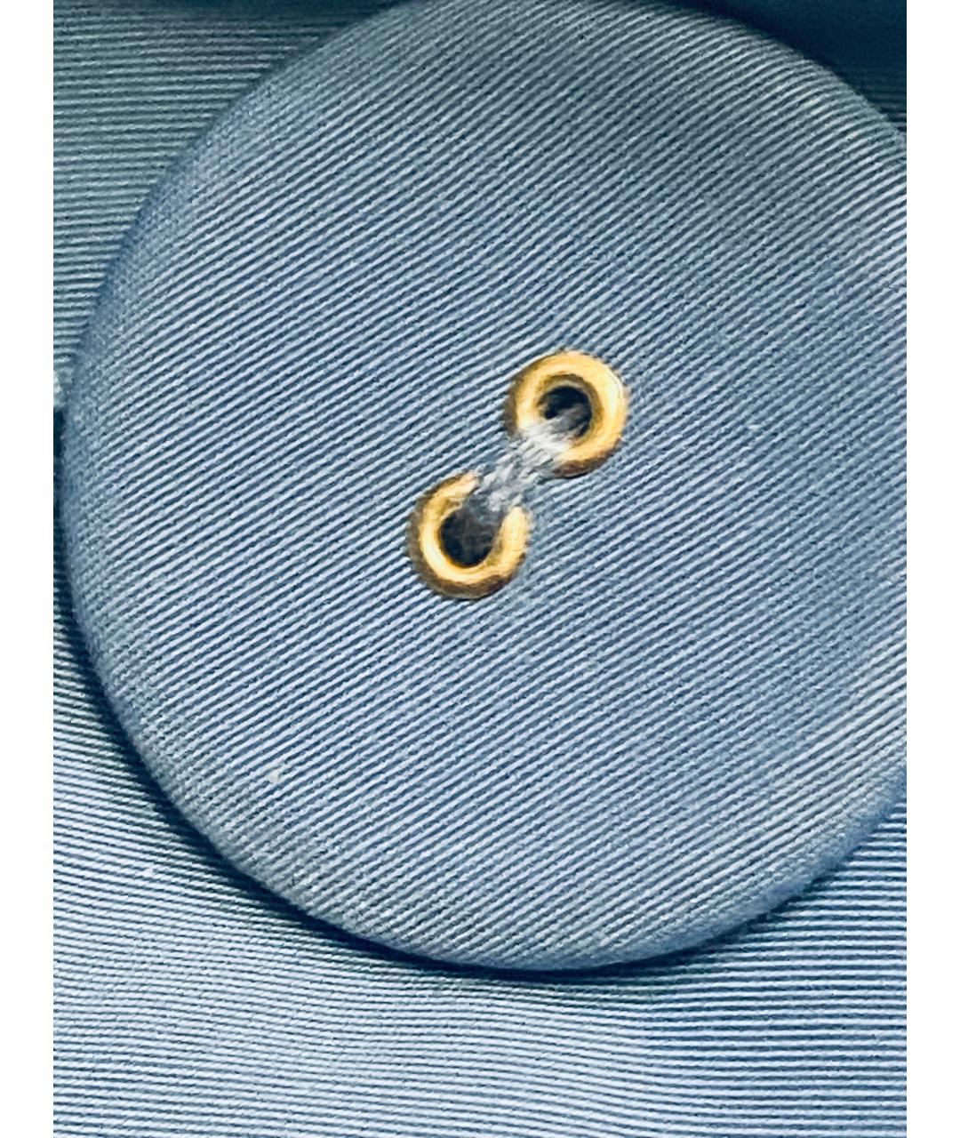 ESCADA Голубая хлопко-эластановая парка, фото 5