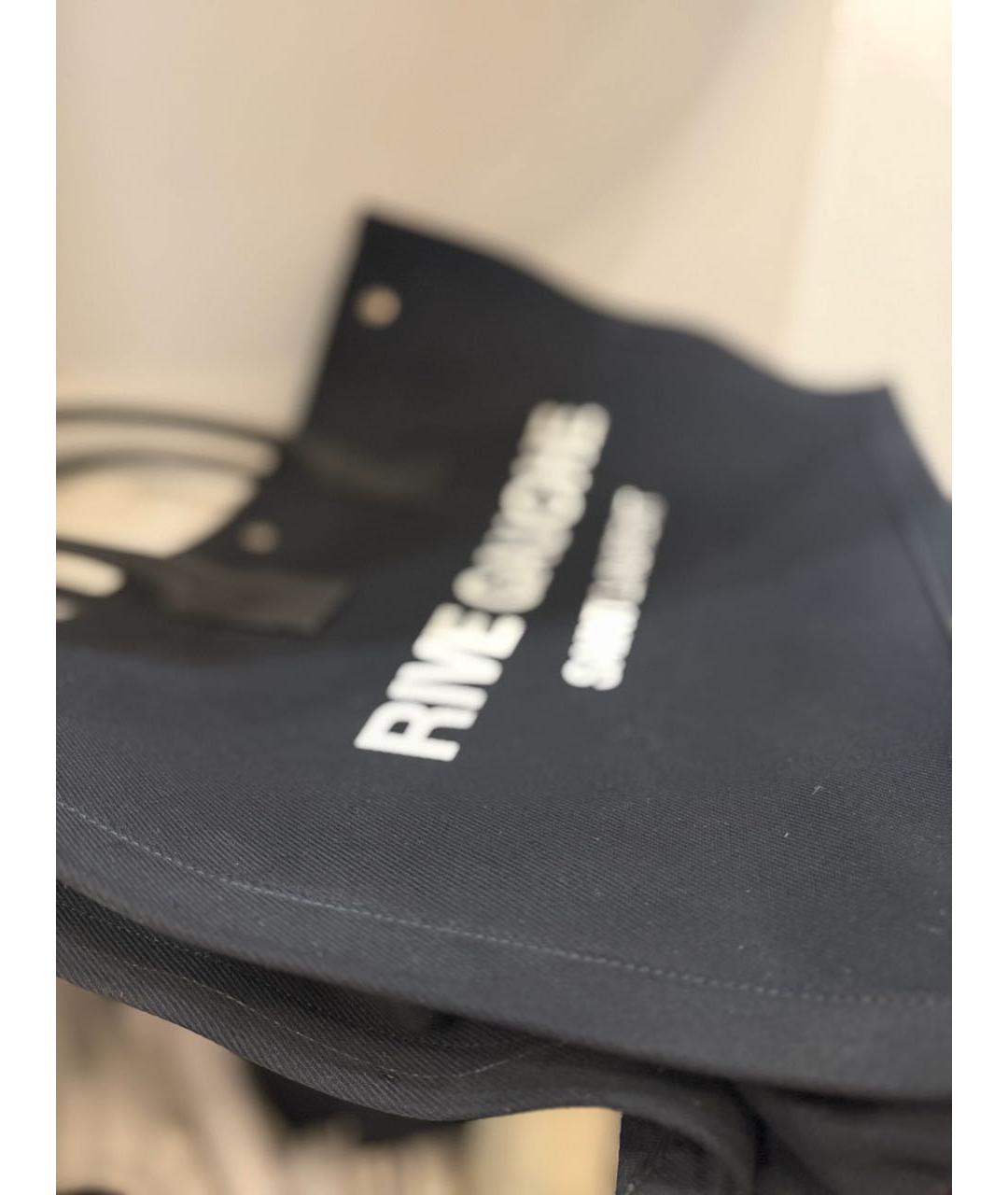 SAINT LAURENT Черная хлопковая дорожная/спортивная сумка, фото 3