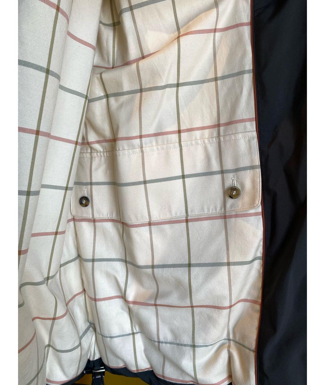 LORO PIANA Антрацитовый полиэстеровый пуховик, фото 6