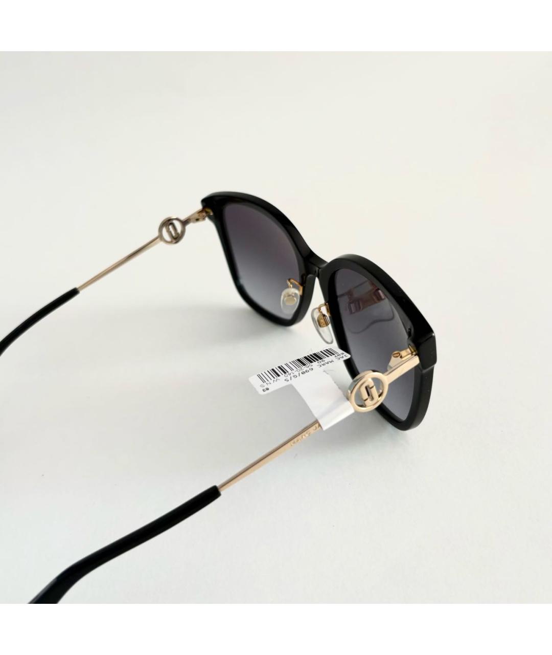 MARC JACOBS Черные пластиковые солнцезащитные очки, фото 5