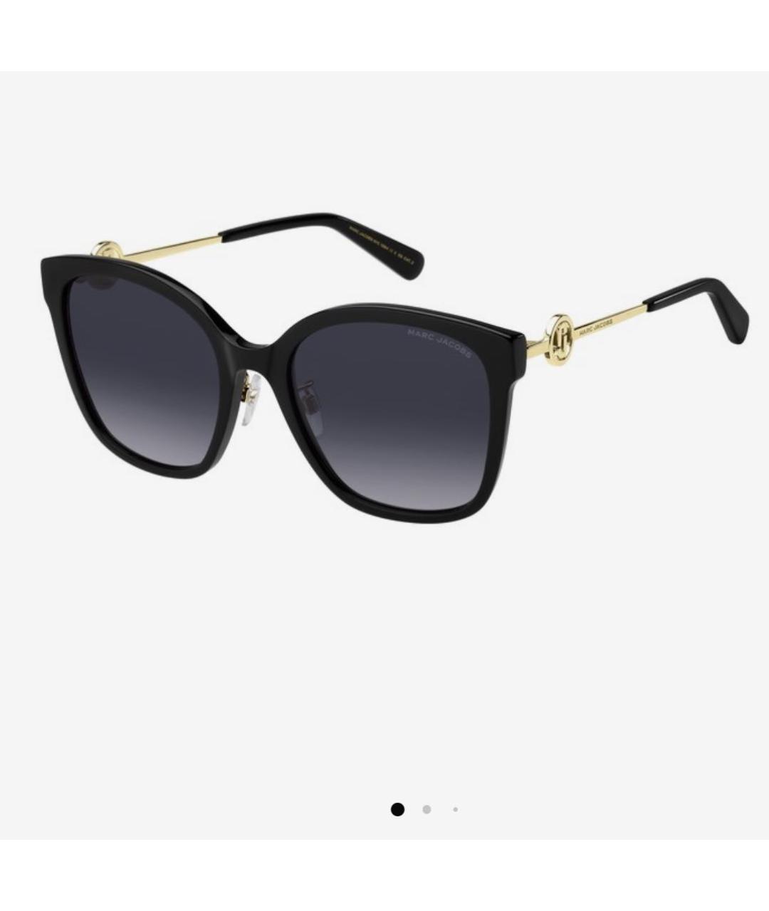 MARC JACOBS Черные пластиковые солнцезащитные очки, фото 8