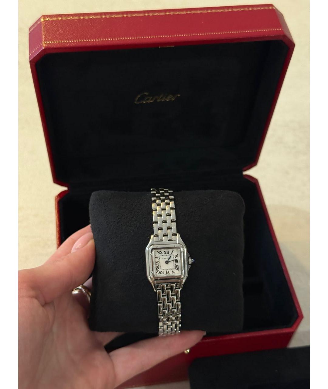 CARTIER Серебряные часы, фото 3