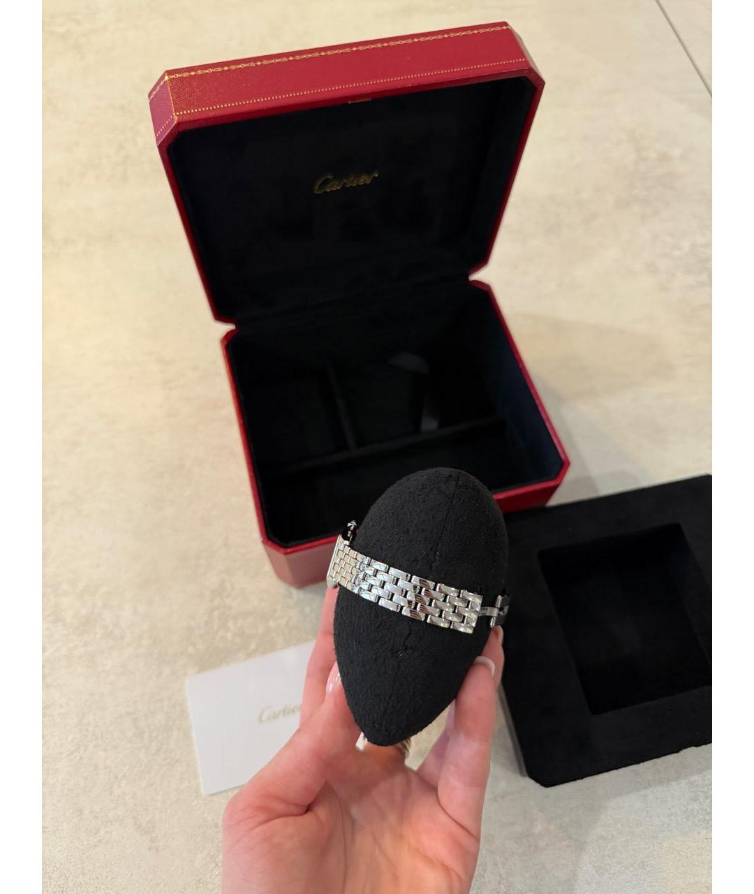 CARTIER Серебряные часы, фото 4