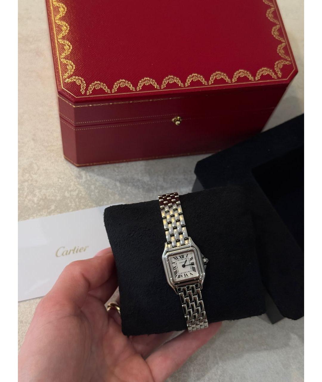 CARTIER Серебряные часы, фото 6