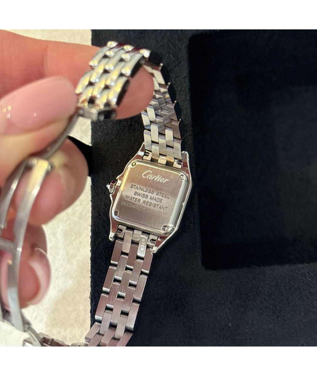 CARTIER Серебряные часы, фото 7