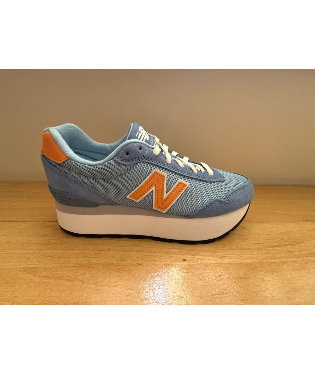 NEW BALANCE Голубые замшевые кроссовки, фото 8