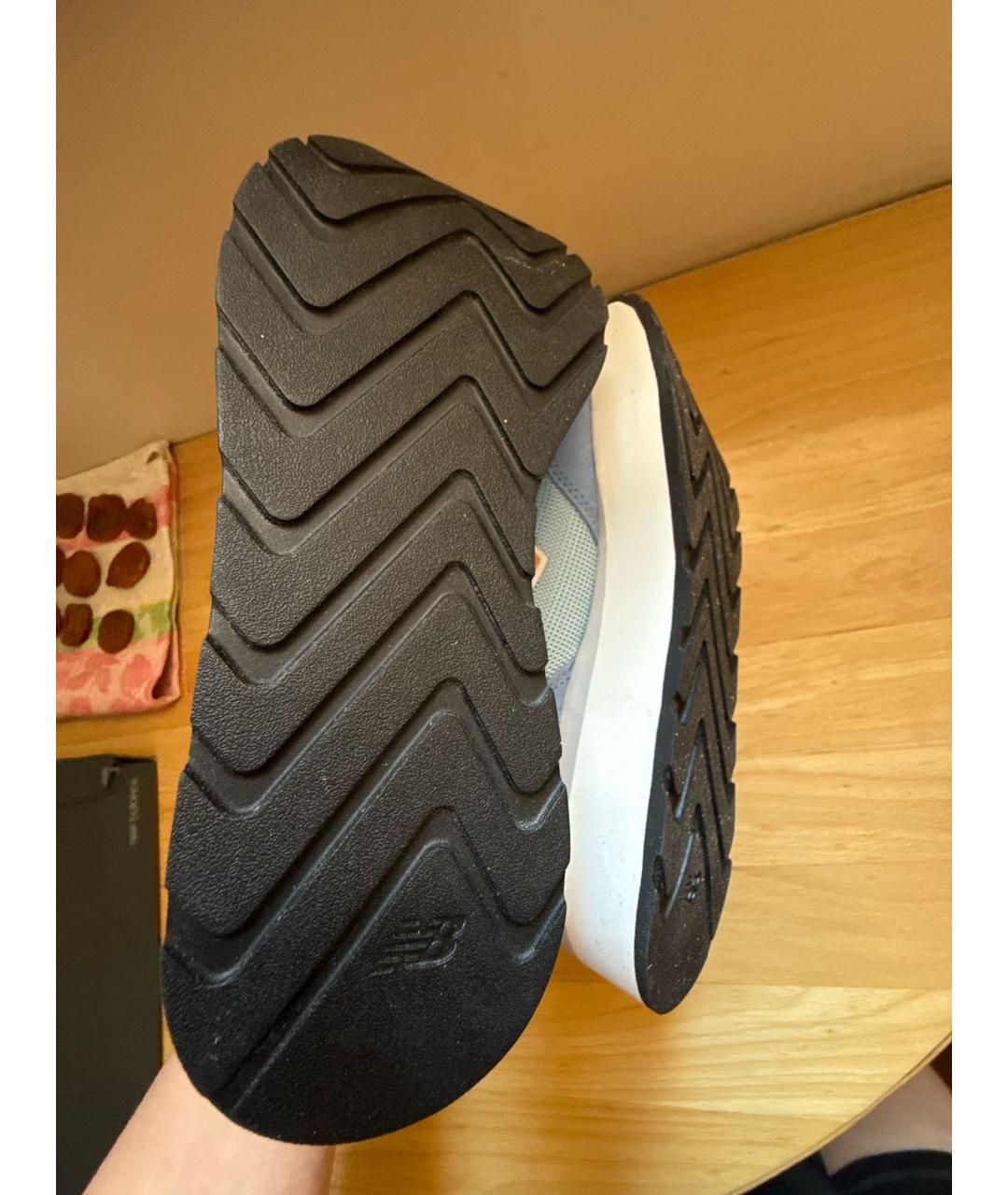 NEW BALANCE Голубые замшевые кроссовки, фото 5