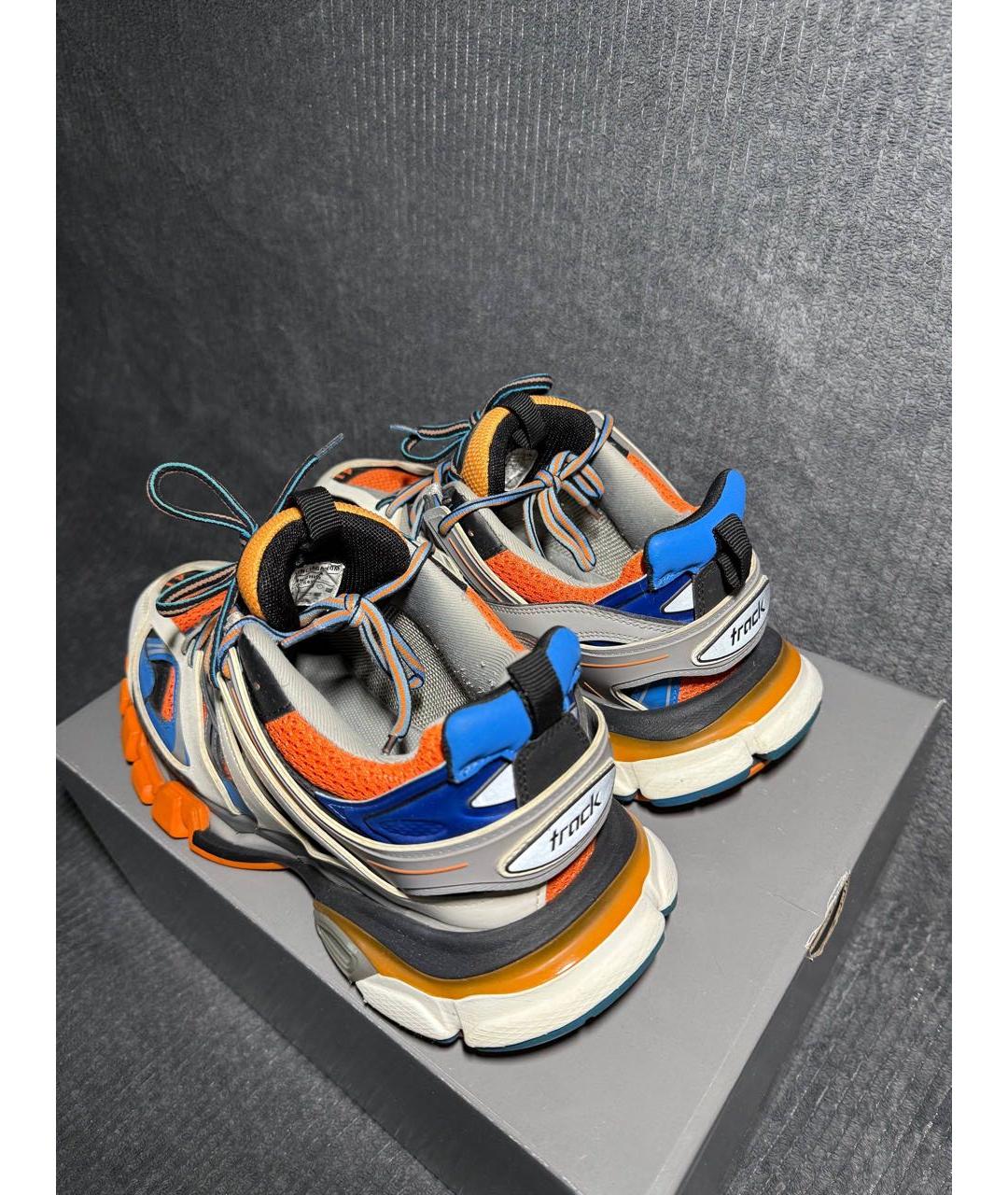 BALENCIAGA Мульти текстильные низкие кроссовки / кеды, фото 4