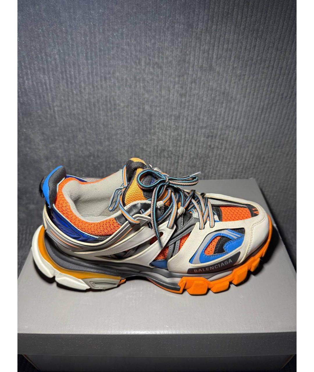 BALENCIAGA Мульти текстильные низкие кроссовки / кеды, фото 7