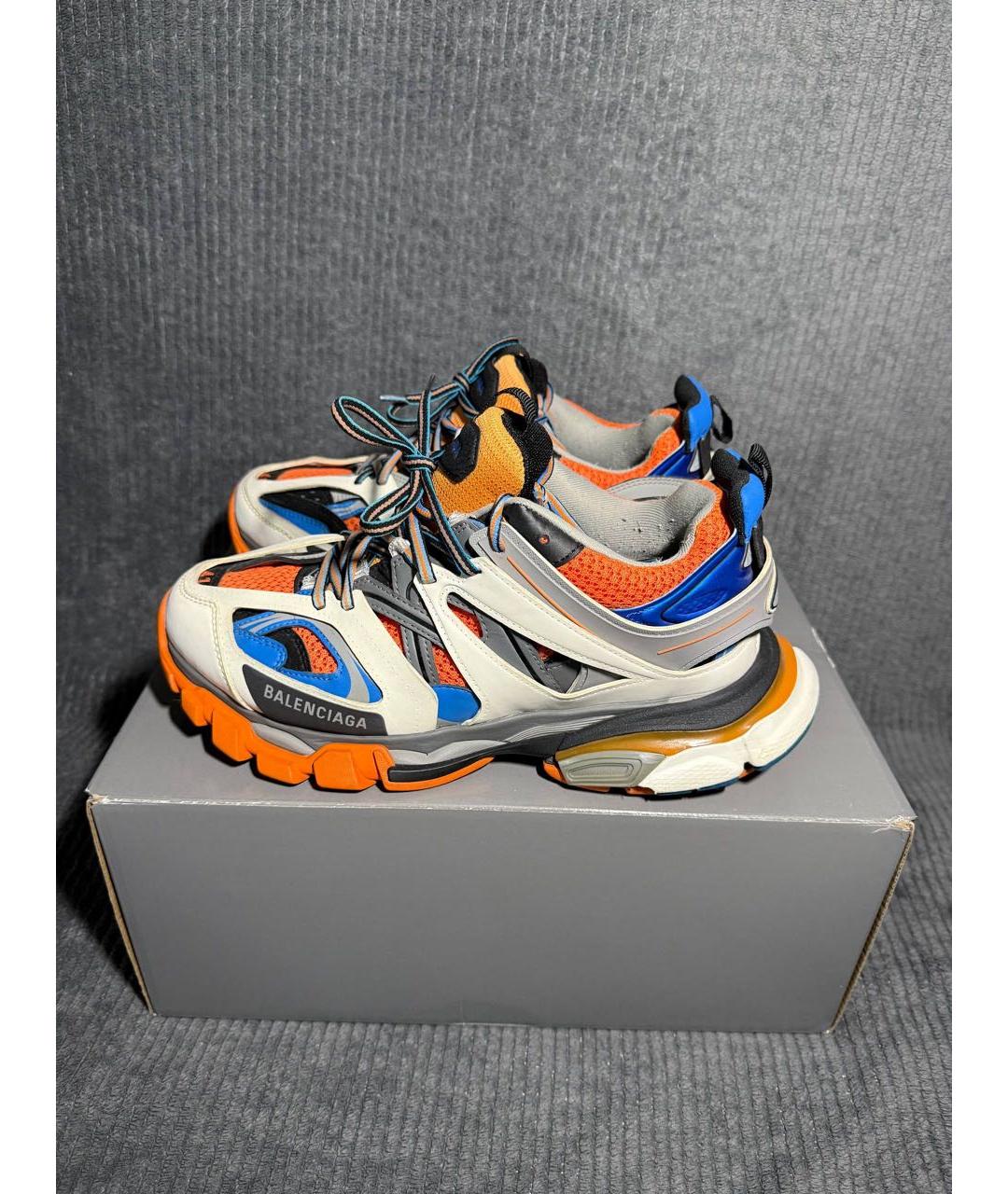 BALENCIAGA Мульти текстильные низкие кроссовки / кеды, фото 8