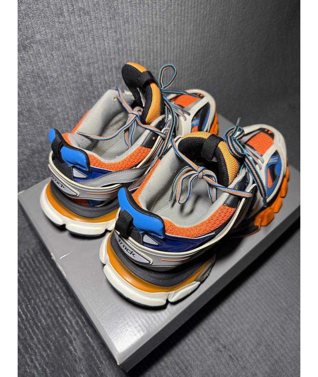 BALENCIAGA Мульти текстильные низкие кроссовки / кеды, фото 6