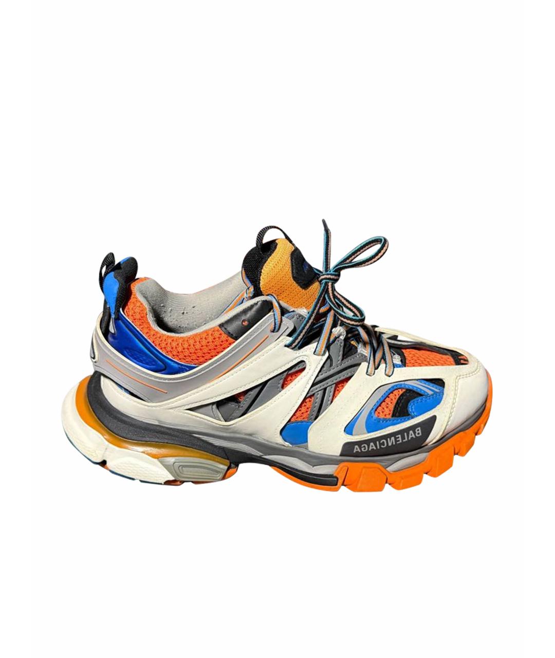 BALENCIAGA Мульти текстильные низкие кроссовки / кеды, фото 1