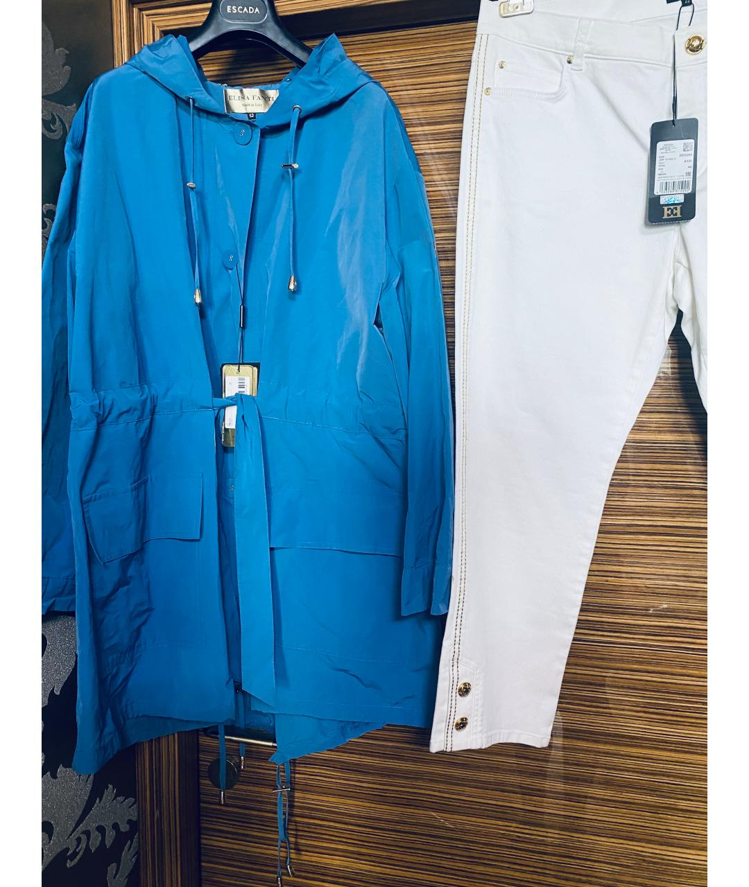 ESCADA Мульти хлопко-эластановый костюм с брюками, фото 7