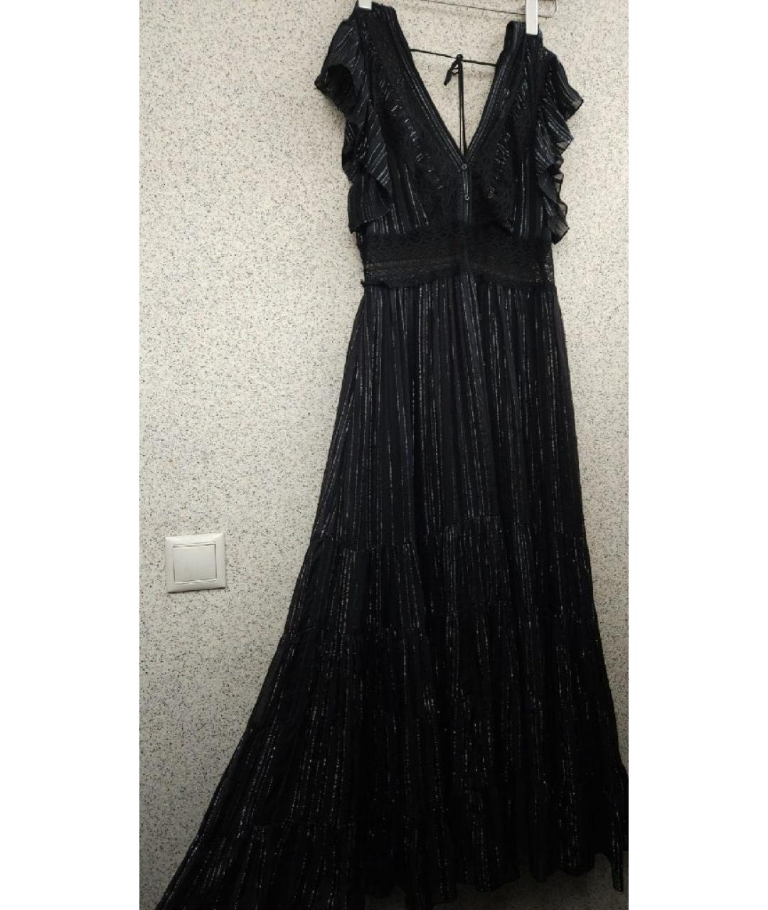 SANDRO Черное коктейльное платье, фото 4