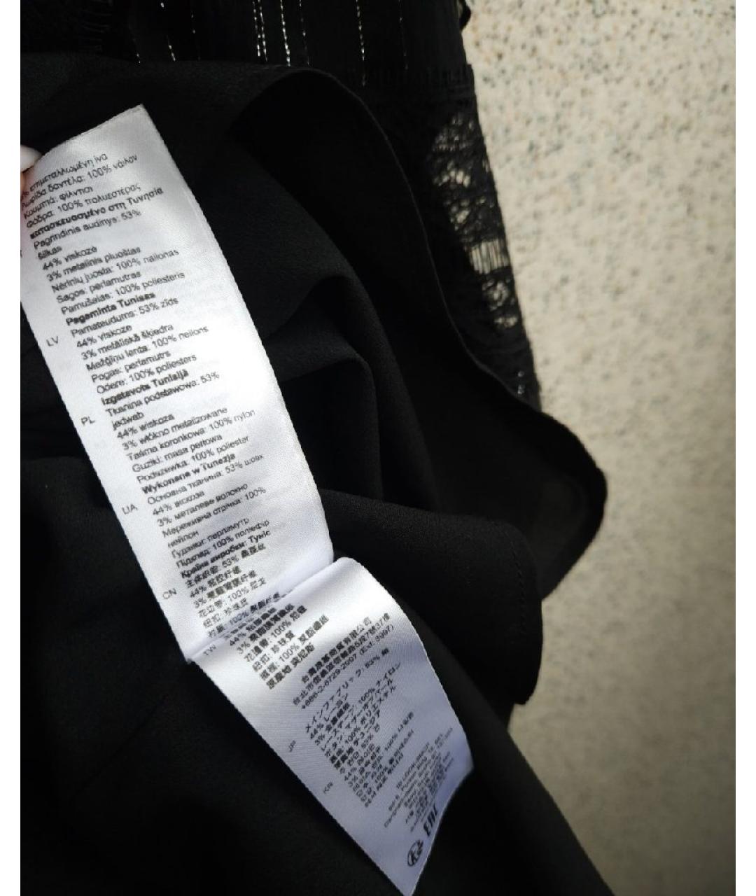 SANDRO Черное коктейльное платье, фото 7