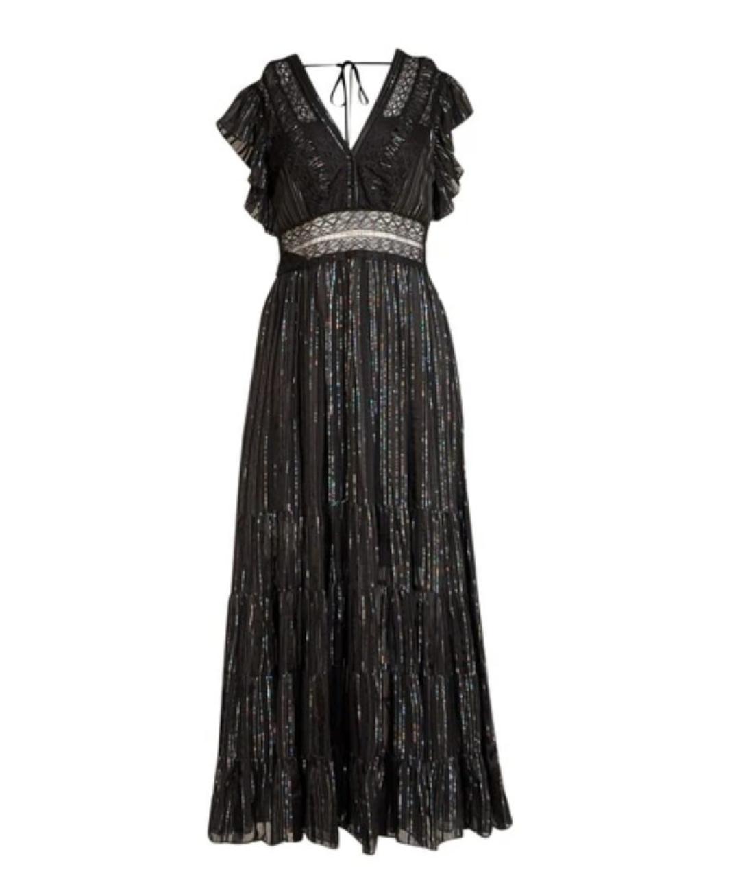 SANDRO Черное коктейльное платье, фото 1