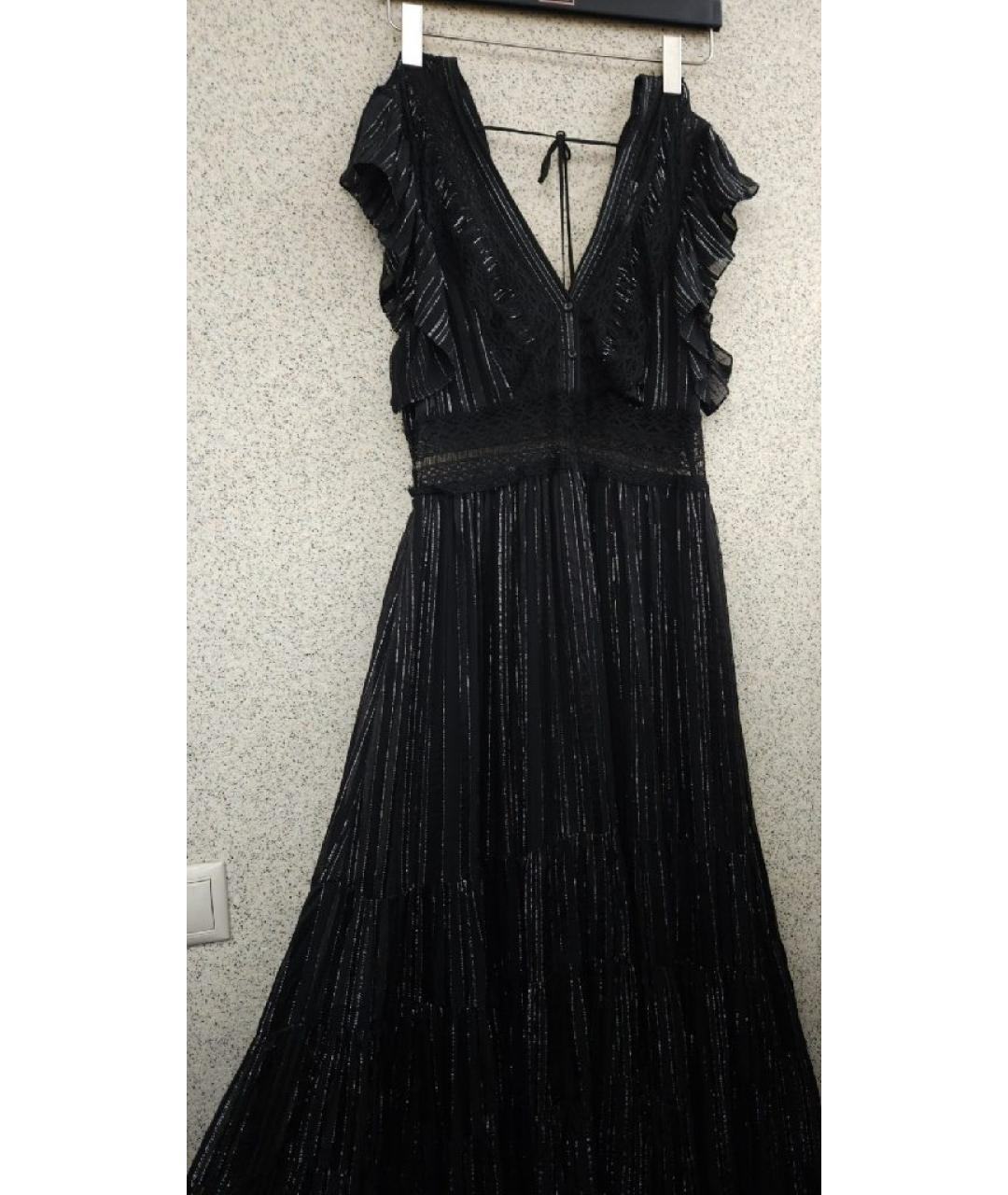 SANDRO Черное коктейльное платье, фото 3