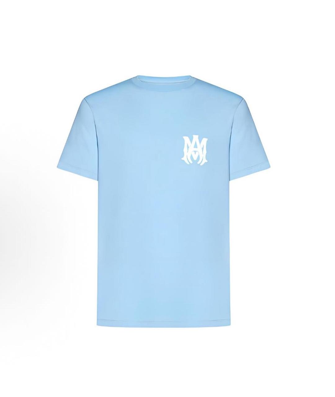 AMIRI Голубая футболка, фото 8