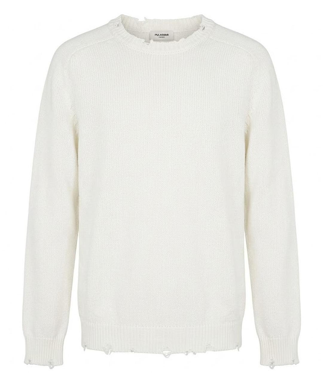 SAINT LAURENT Белый джемпер / свитер, фото 1