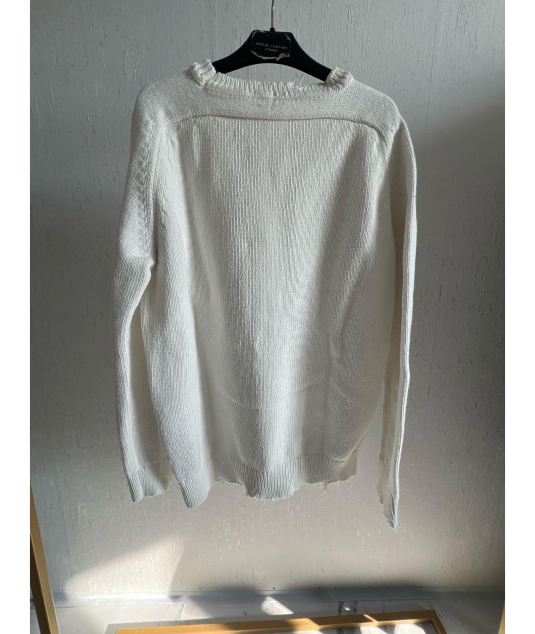 SAINT LAURENT Белый джемпер / свитер, фото 2