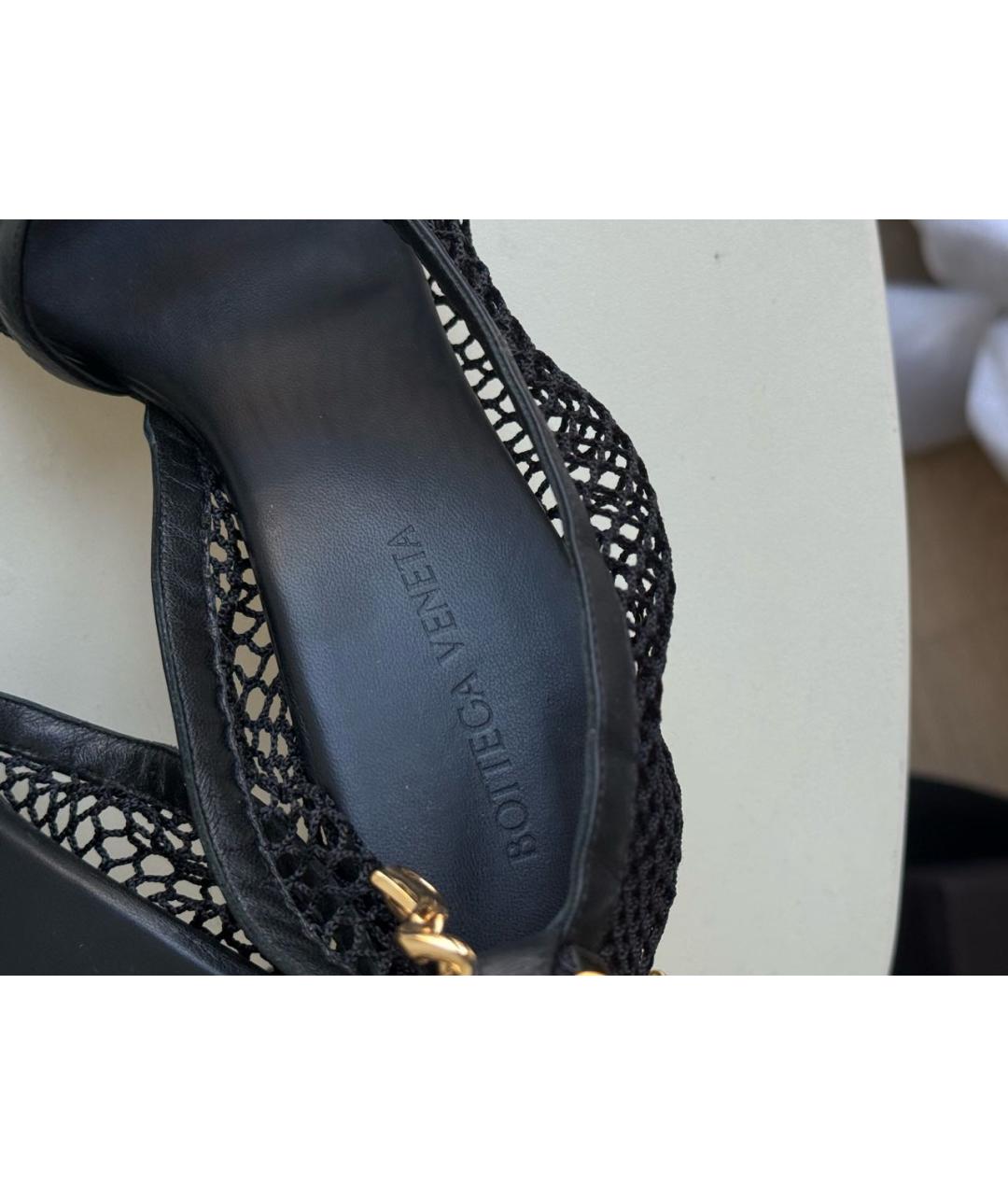 BOTTEGA VENETA Черные туфли, фото 6