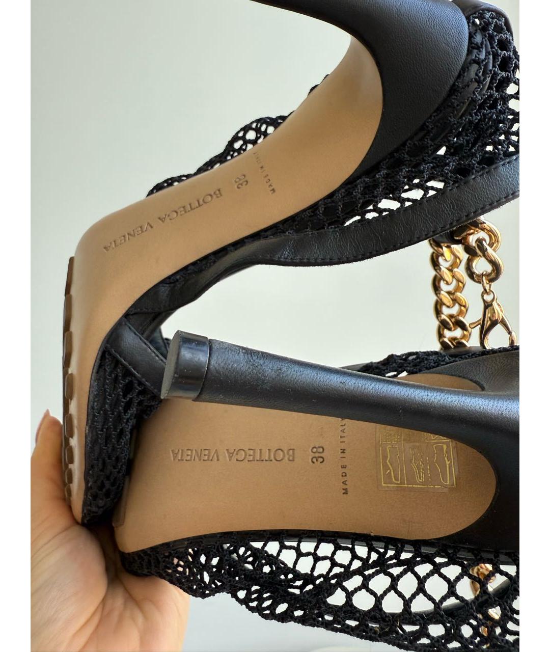 BOTTEGA VENETA Черные туфли, фото 5