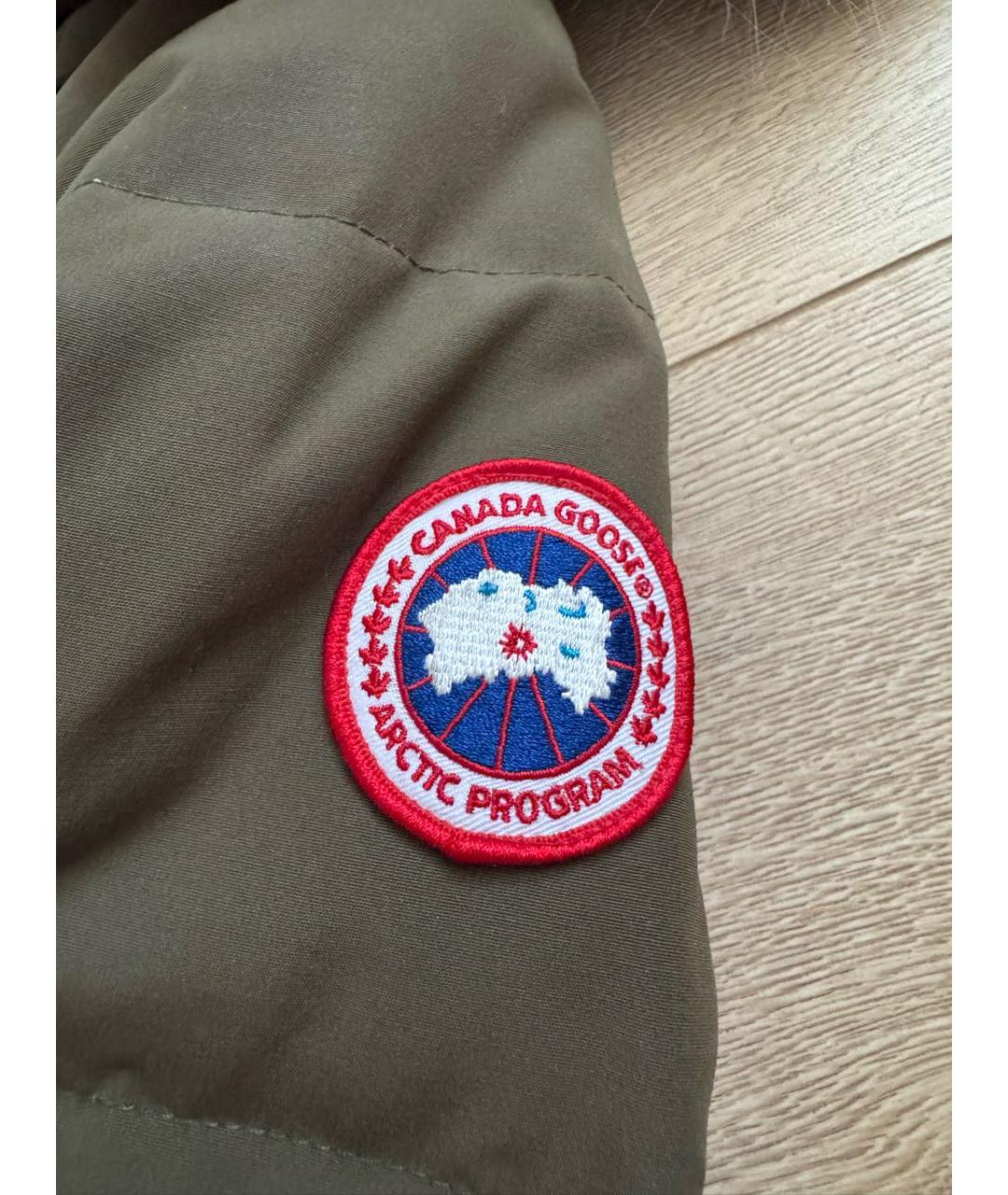 CANADA GOOSE Хаки парка, фото 3