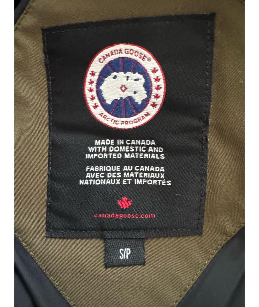 CANADA GOOSE Хаки парка, фото 6