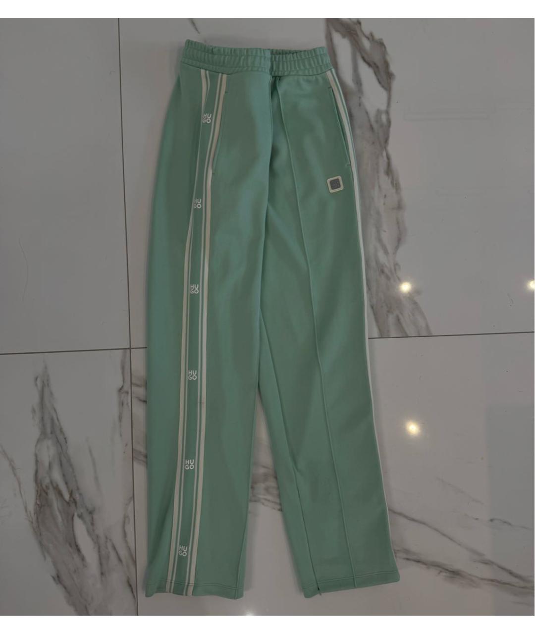 HUGO Салатовый полиэстеровый спортивные костюмы, фото 6
