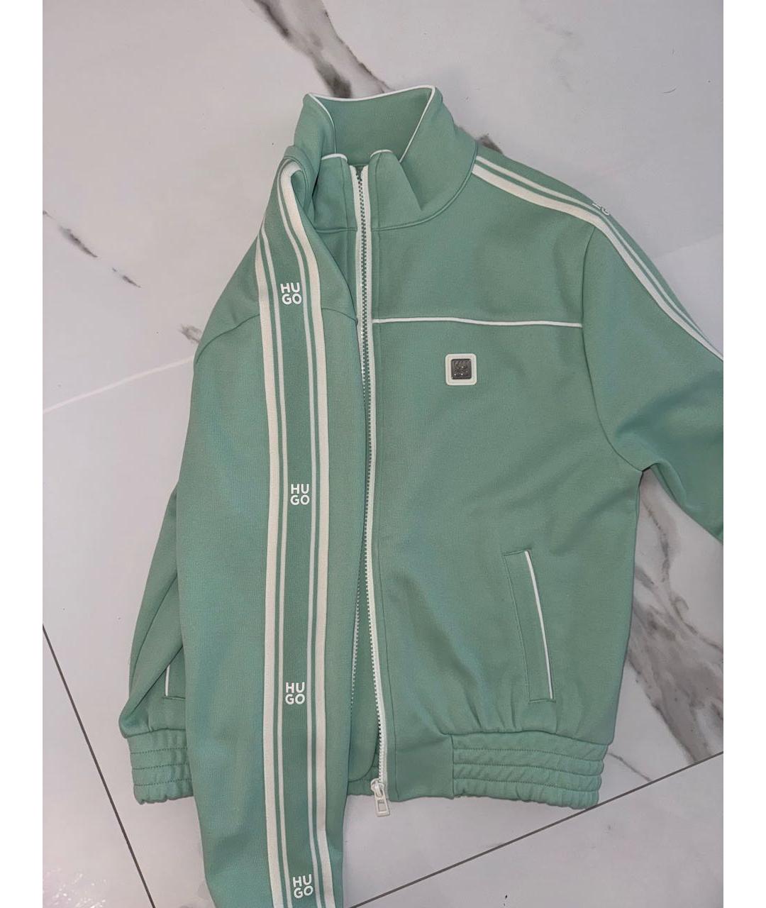 HUGO Салатовый полиэстеровый спортивные костюмы, фото 3