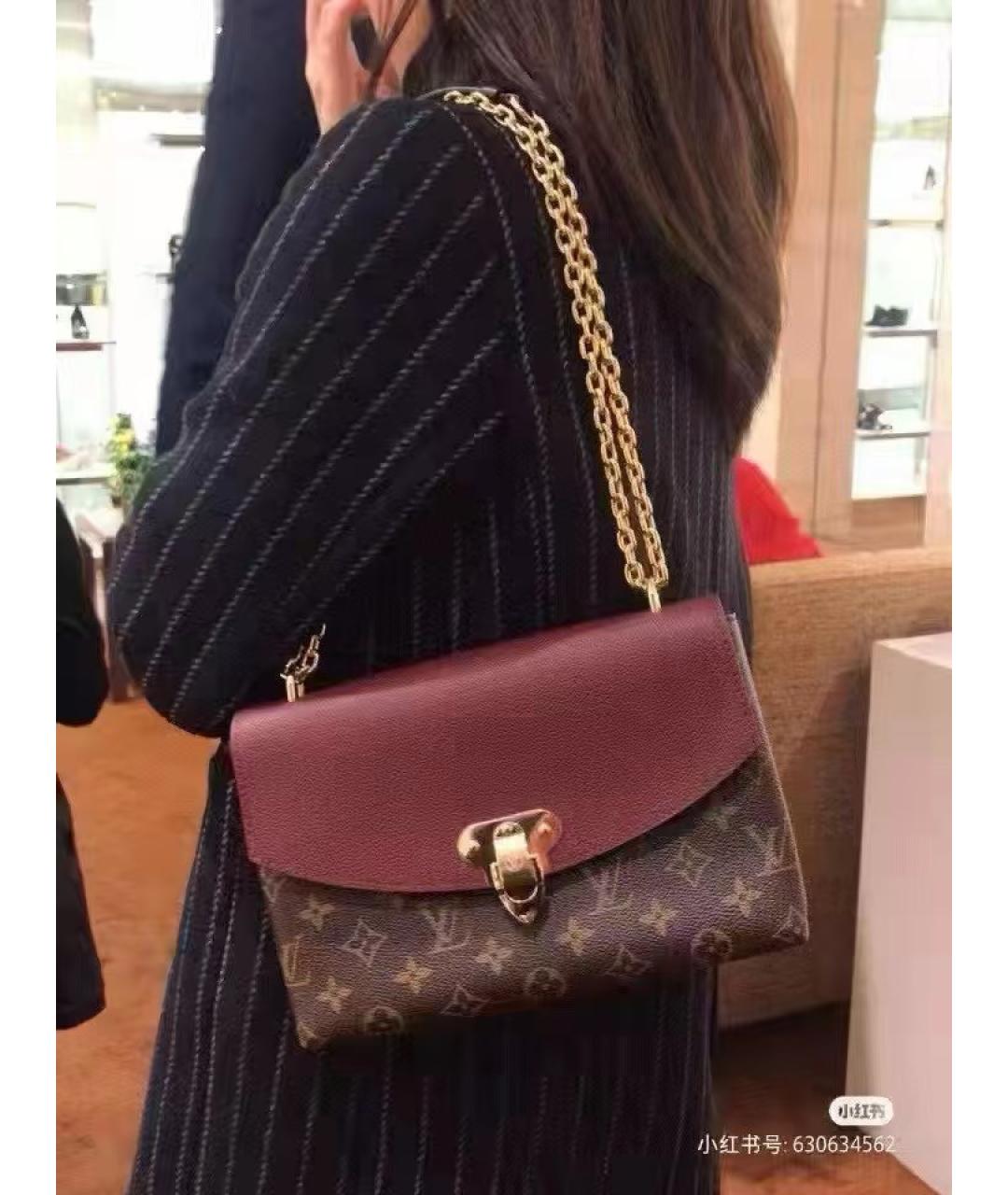 LOUIS VUITTON Красная сумка через плечо, фото 6