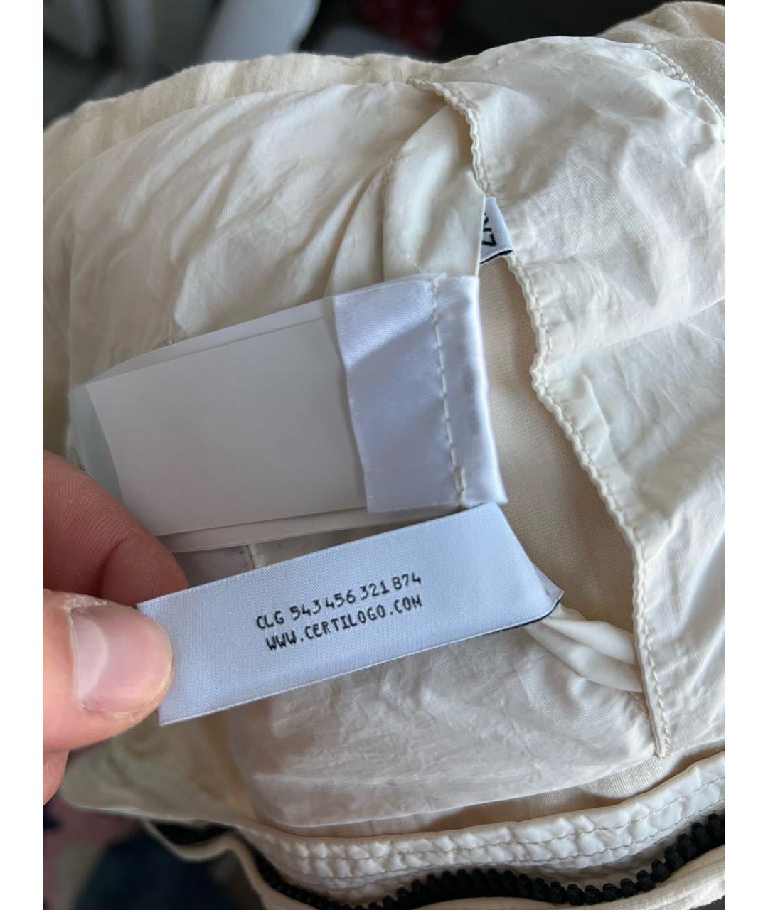 CP COMPANY Белая куртка, фото 6