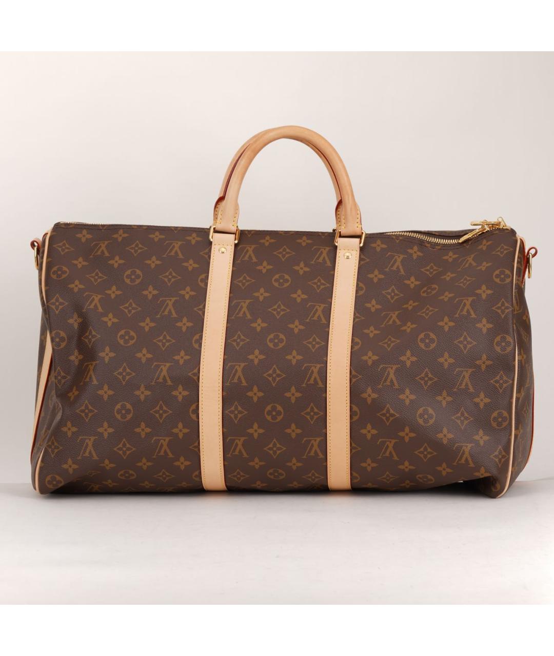 LOUIS VUITTON Коричневая дорожная/спортивная сумка, фото 4