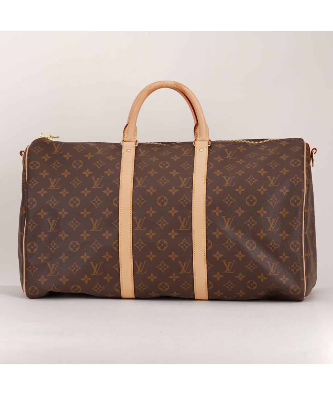 LOUIS VUITTON Коричневая дорожная/спортивная сумка, фото 3