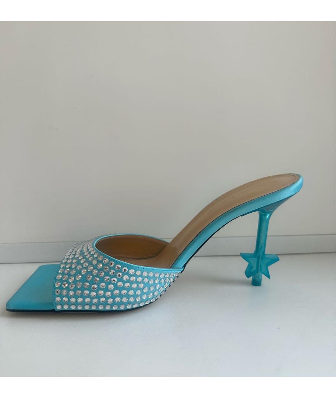 MACH&MACH Голубые мюли, фото 5