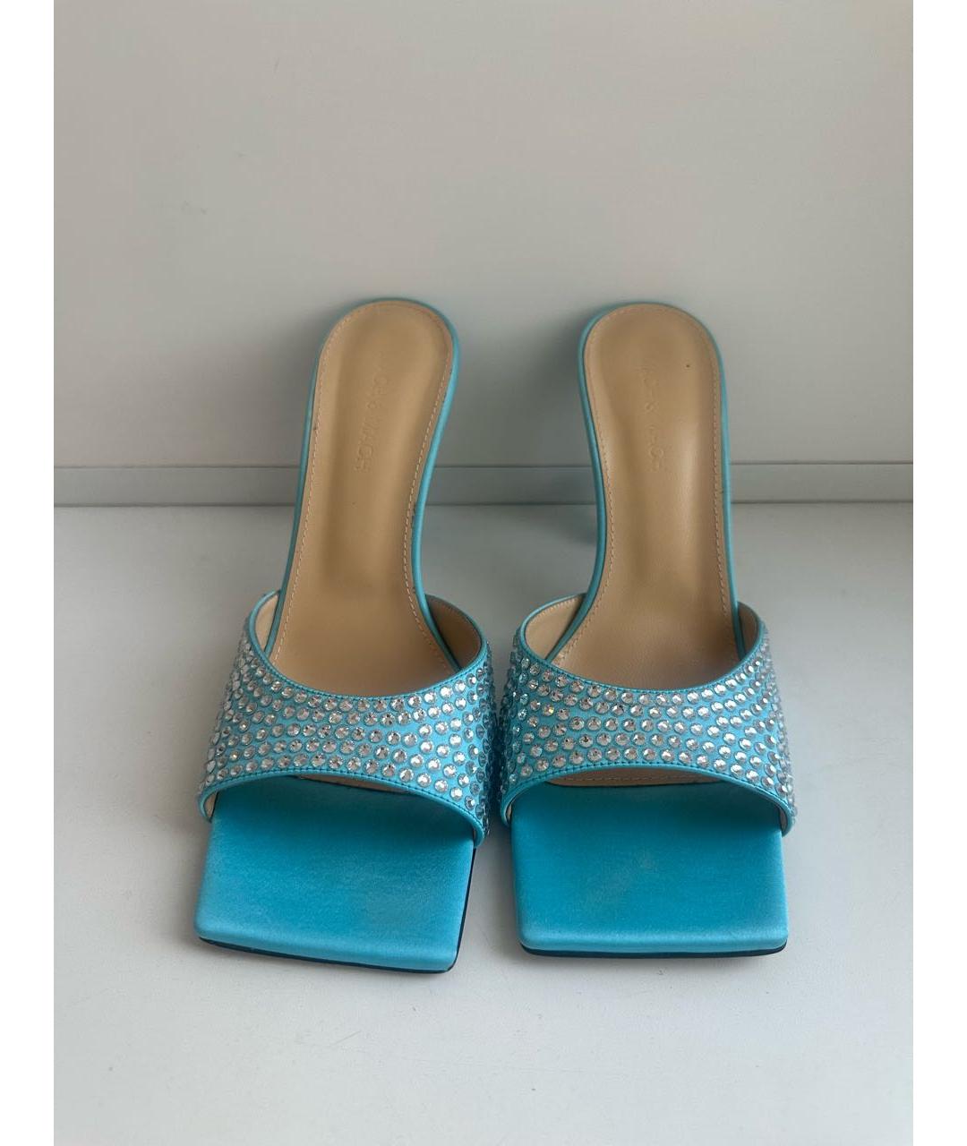 MACH&MACH Голубые мюли, фото 2