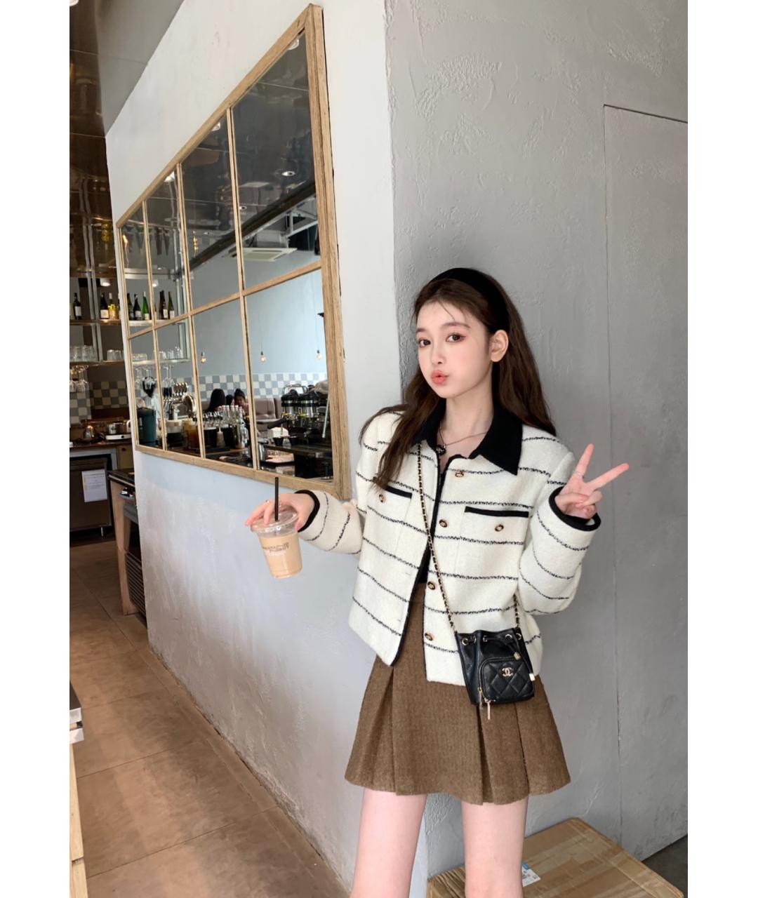 CHANEL Черная кожаная сумка через плечо, фото 8