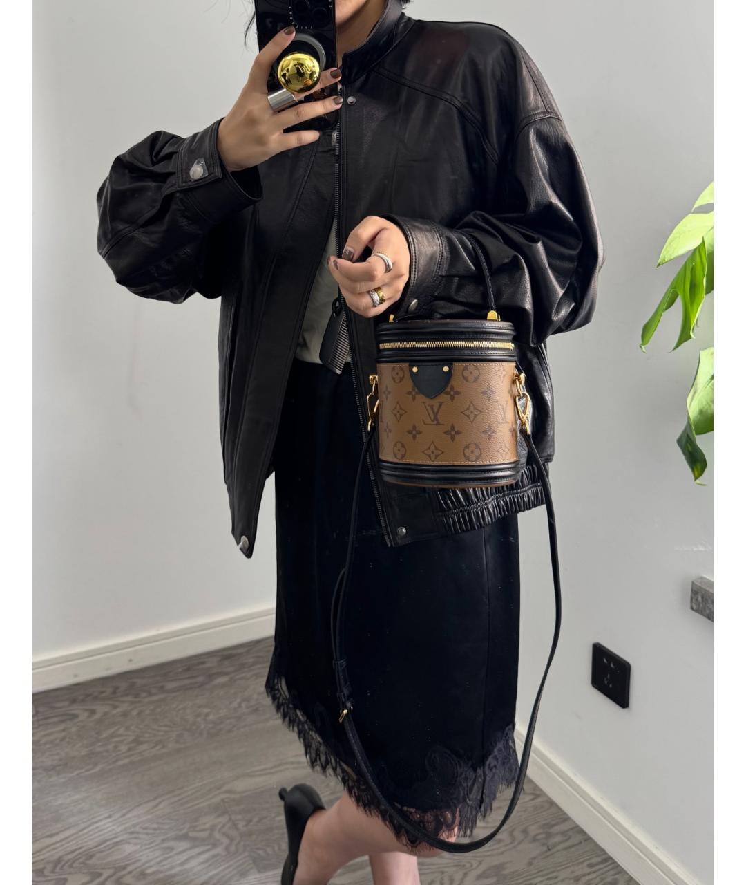 LOUIS VUITTON Коричневая сумка через плечо, фото 8