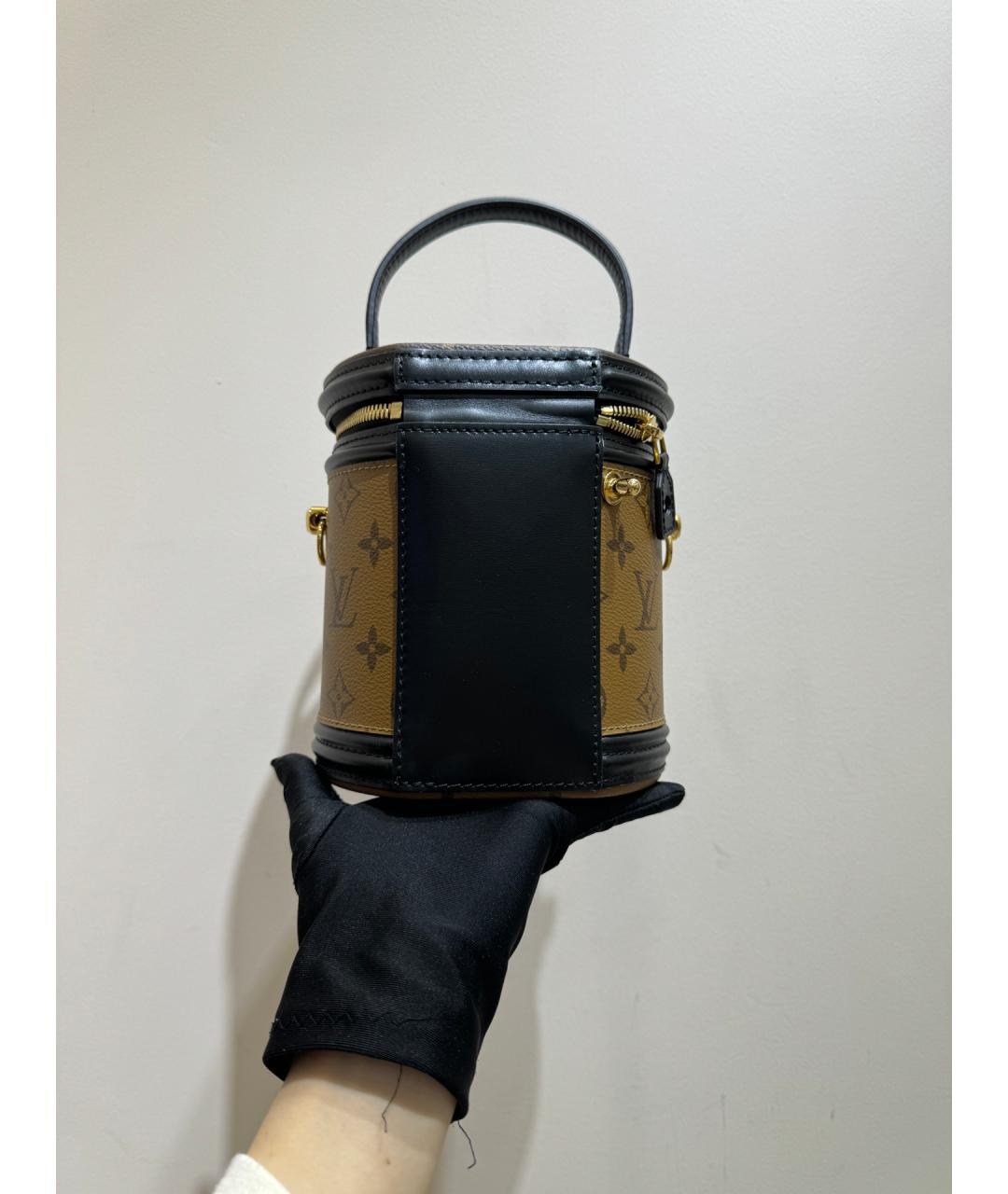 LOUIS VUITTON Коричневая сумка через плечо, фото 3