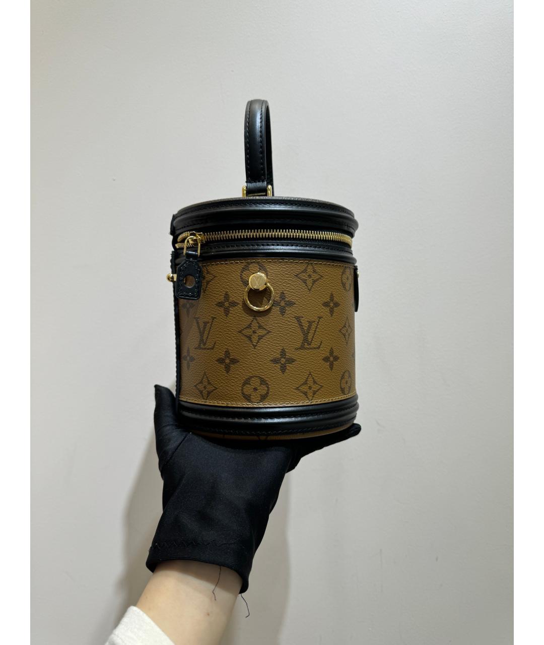 LOUIS VUITTON Коричневая сумка через плечо, фото 5