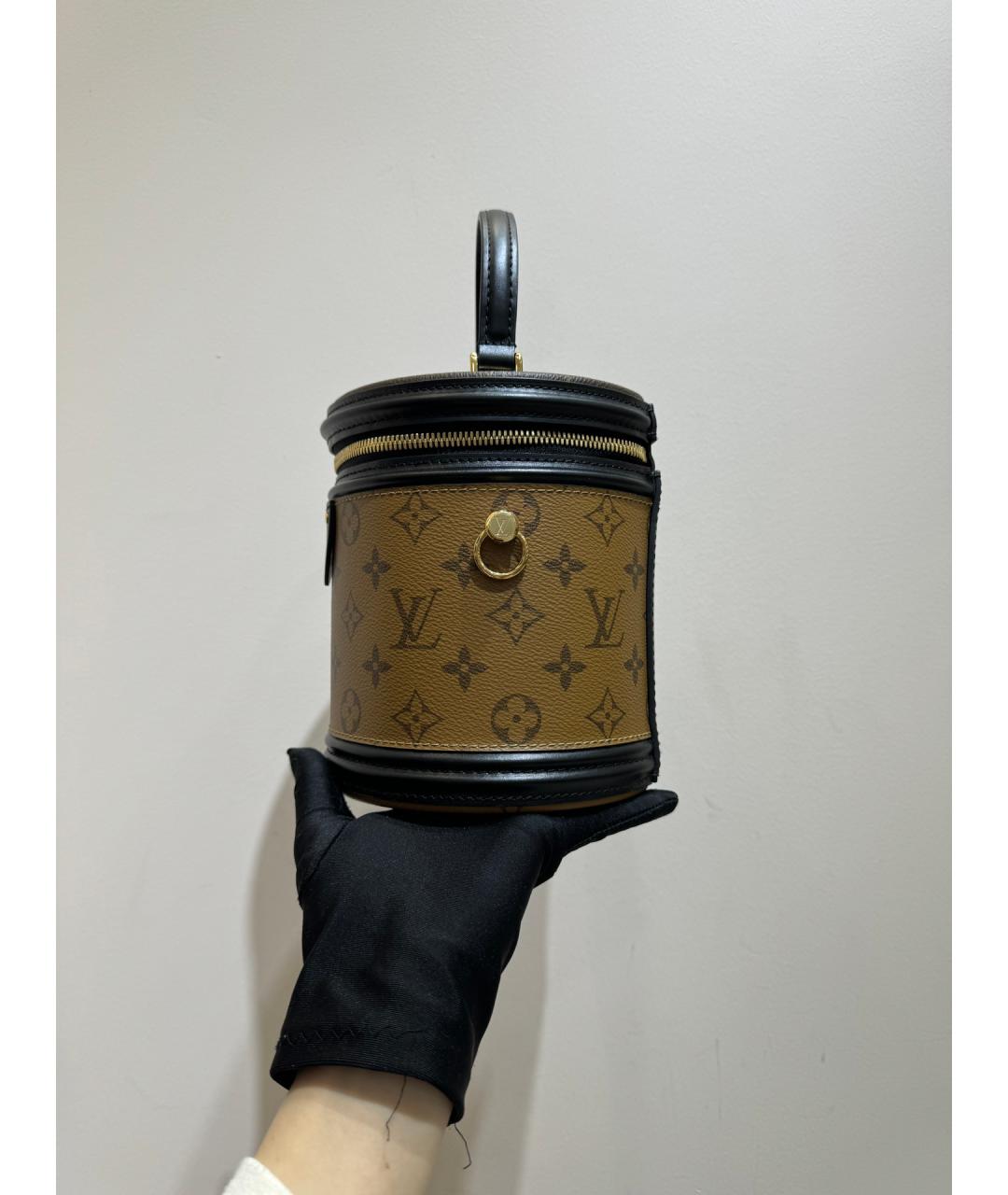 LOUIS VUITTON Коричневая сумка через плечо, фото 4