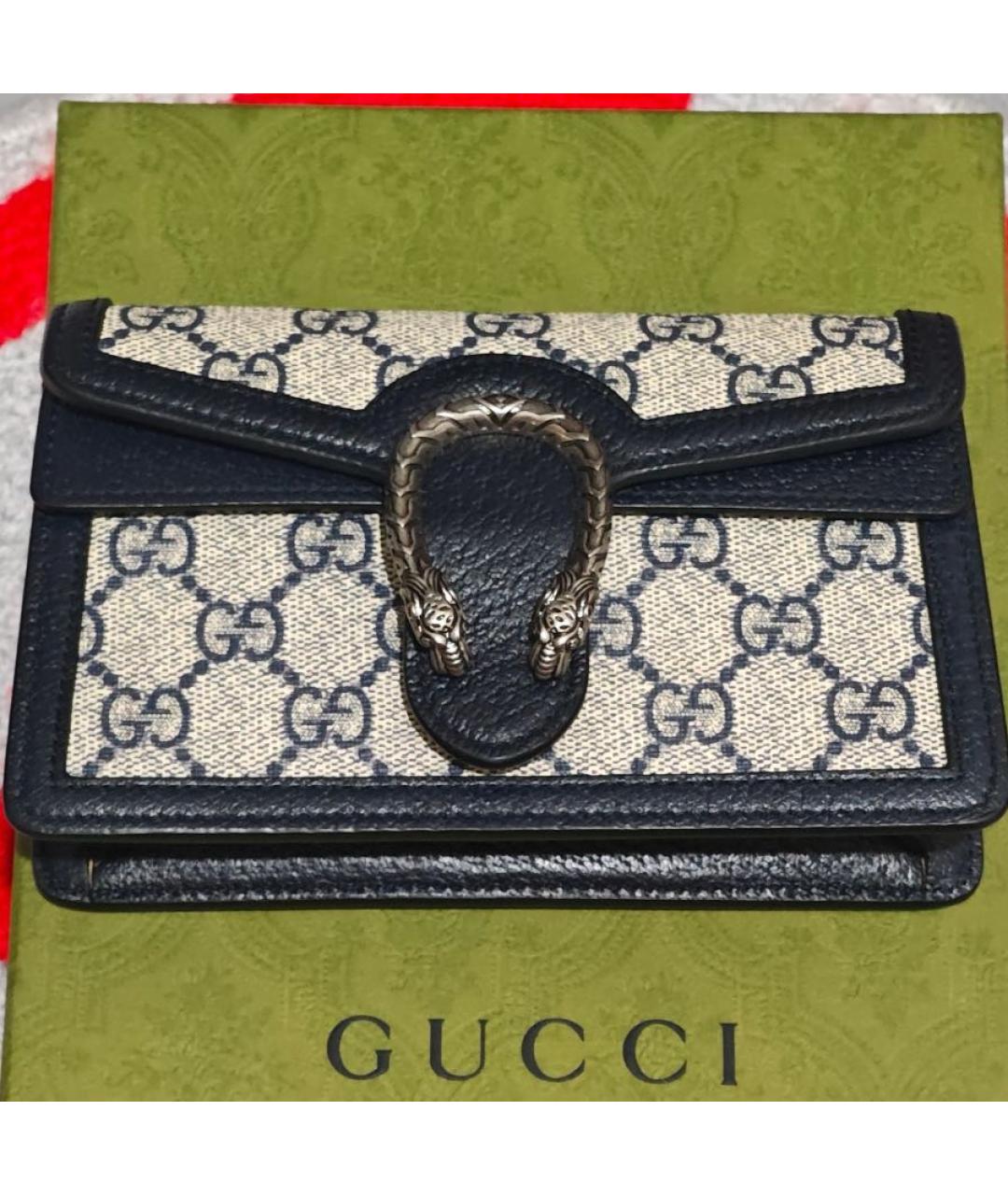 GUCCI Черная сумка через плечо, фото 4