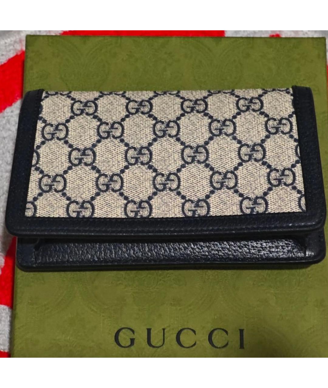 GUCCI Черная сумка через плечо, фото 3