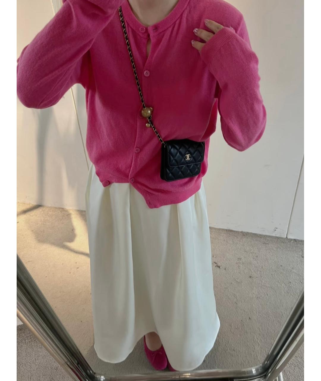 CHANEL Черная кожаная сумка через плечо, фото 8