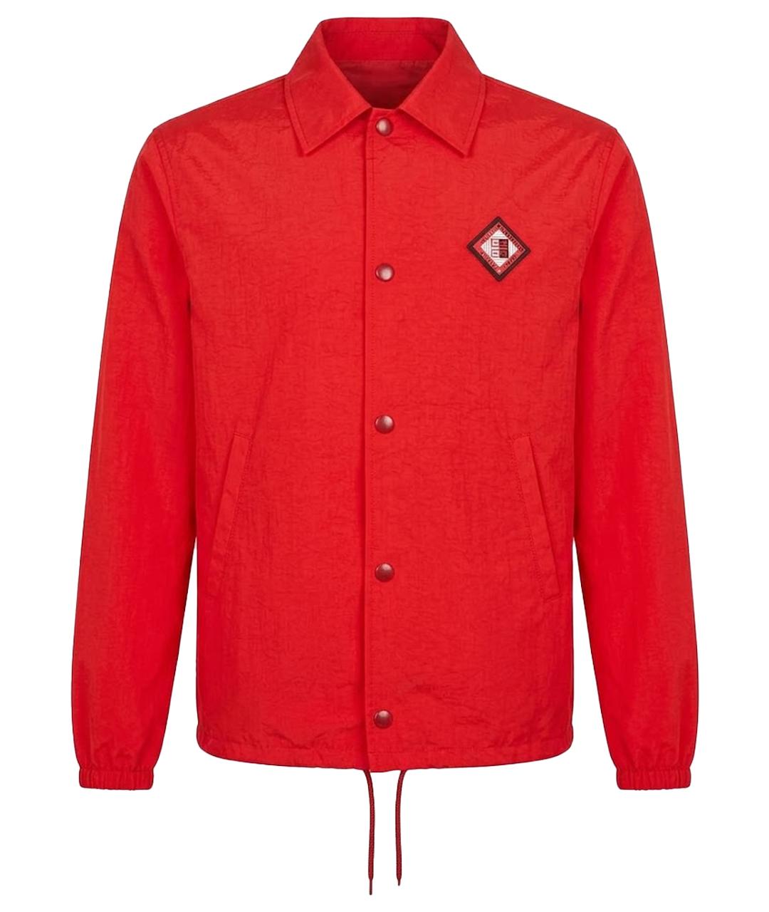 GIVENCHY Красная полиэстеровая куртка, фото 1