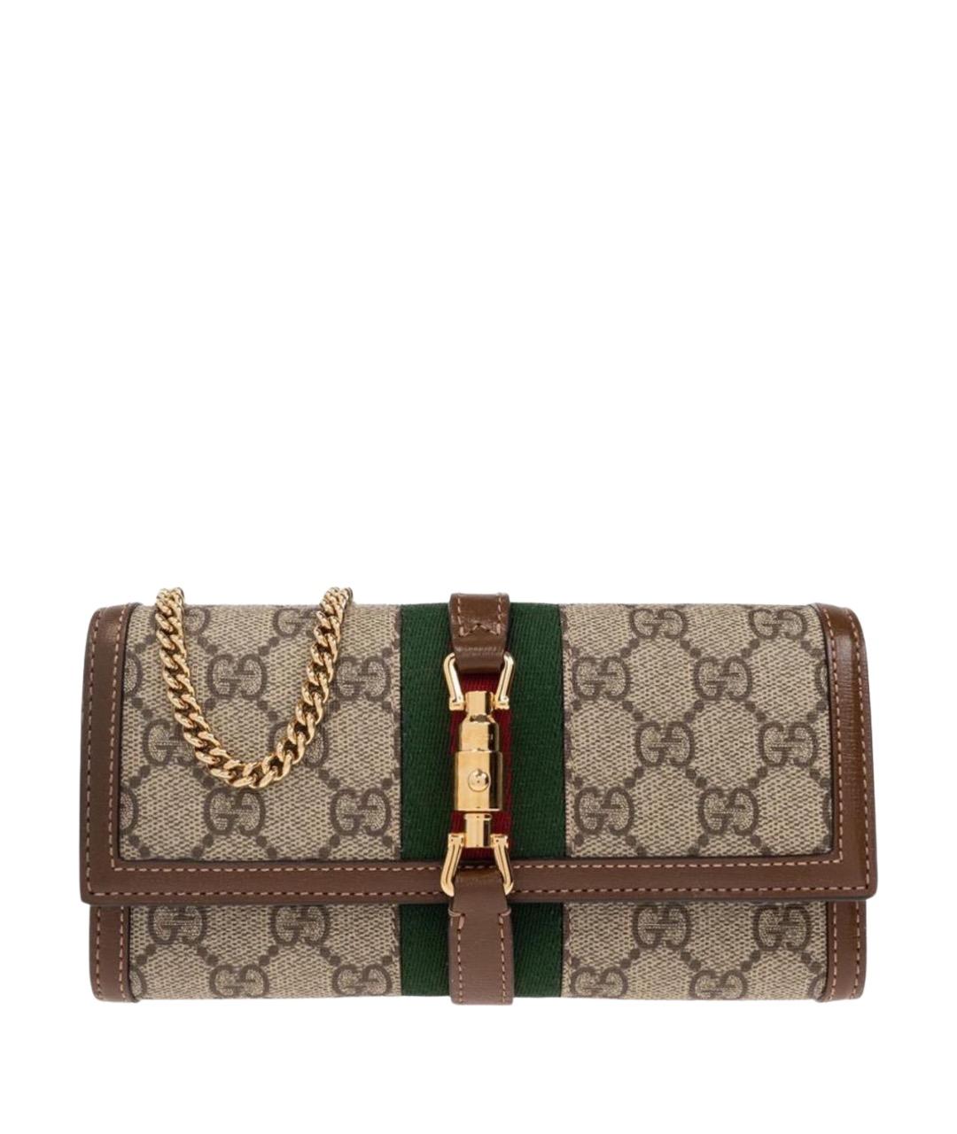 GUCCI Коричневая сумка через плечо, фото 1