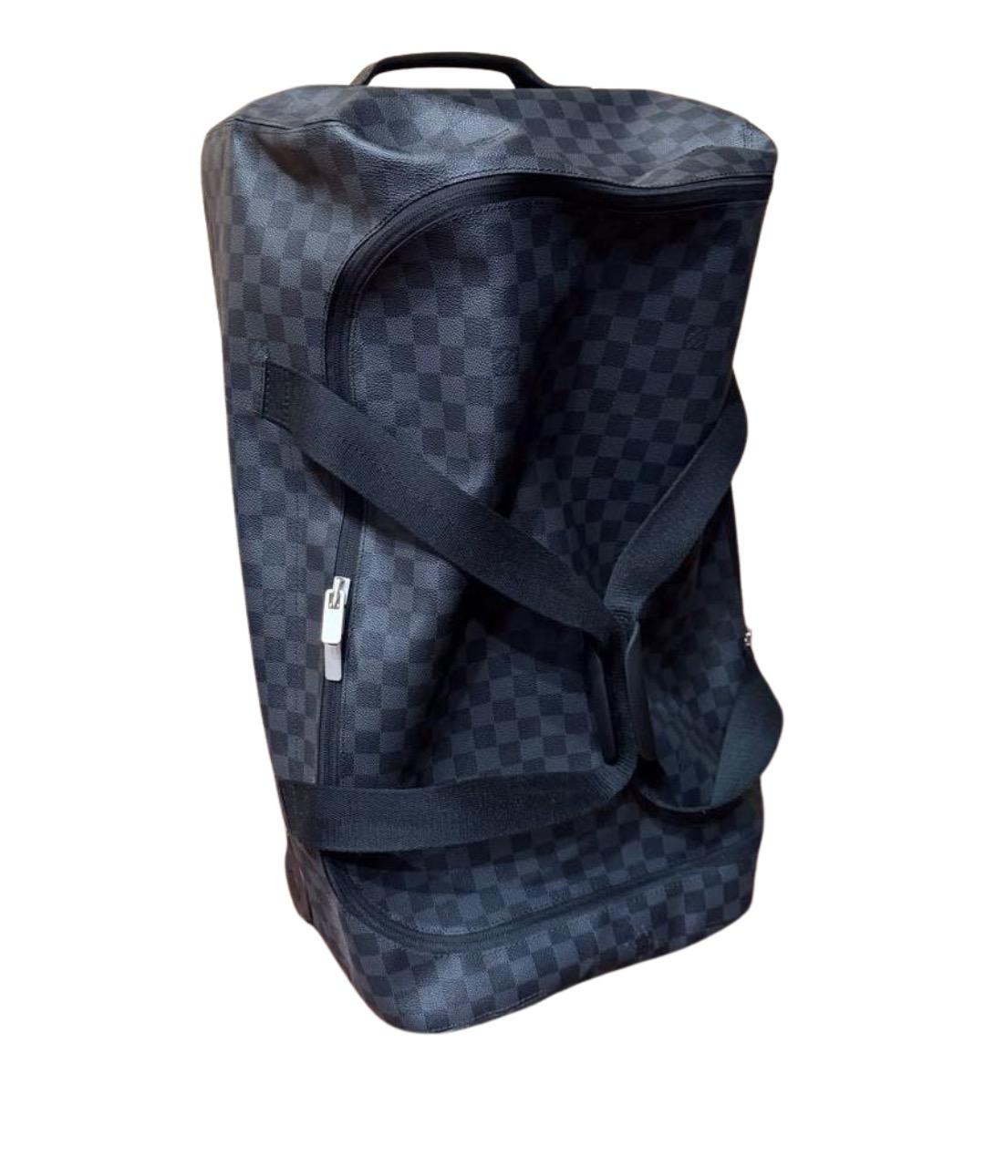 LOUIS VUITTON Антрацитовый чемодан, фото 1