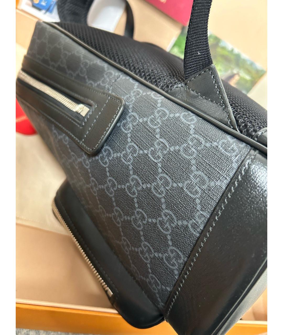 GUCCI Черный рюкзак, фото 5